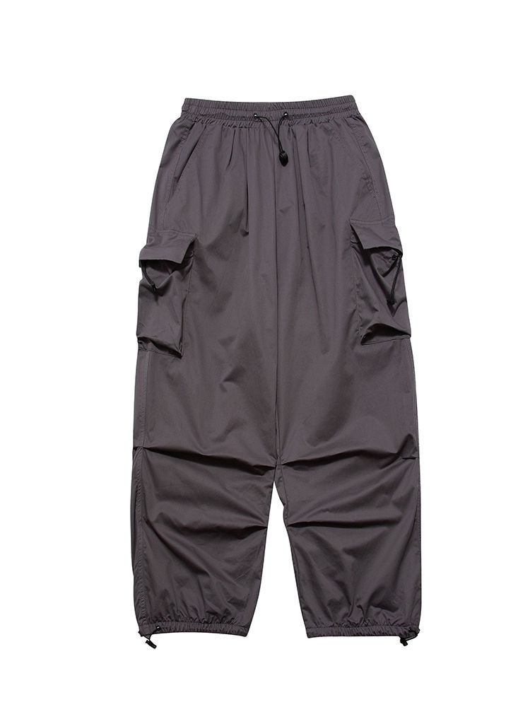 Cargo Pants Streetwear Outfits Y2K Clothing Oversized Drawstring Low Waist Parachute Loose Fit Sweatpants Trousers Women 5 - Parachute Pant Shop