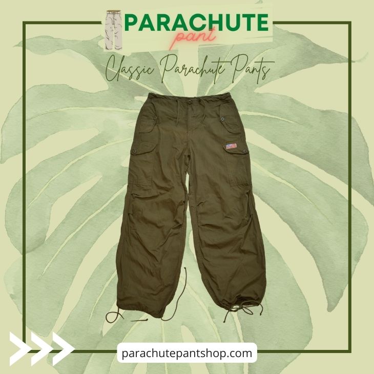 Classic Parachute Pants - Parachute Pant Shop